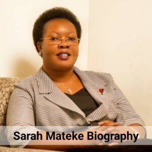 Hon Sarah Mateke Biography